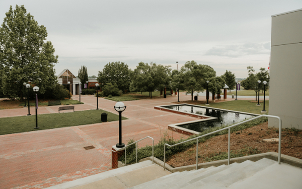 Admin Building on MGA's Macon Campus.